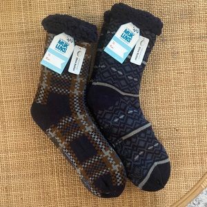Cozy Mens Muk Luks socks 🧦